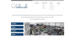 Desktop Screenshot of kalibrecelik.com.tr